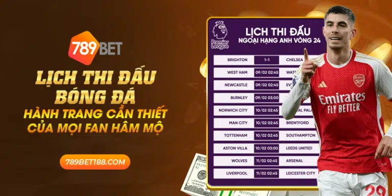 Lịch thi đấu bóng đá